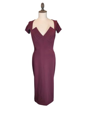 Zac Posen figurbetontes Etuikleid