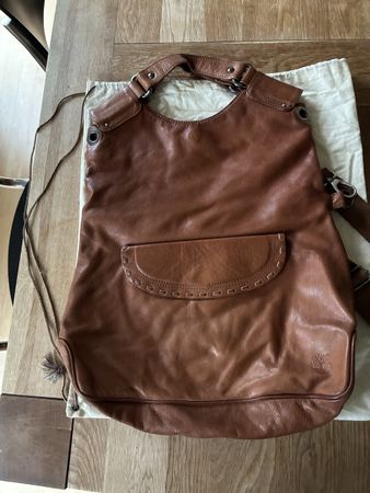 Timberland Ledertasche – Cognac – gebraucht