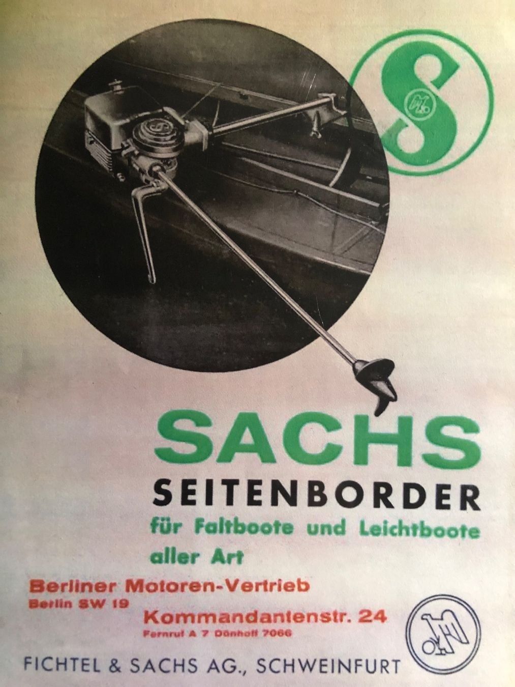 Sachs Motori: Bootsmotor Sachs Oldtimer Aussenborder – Usato da Bellach venduto da manu2007 2