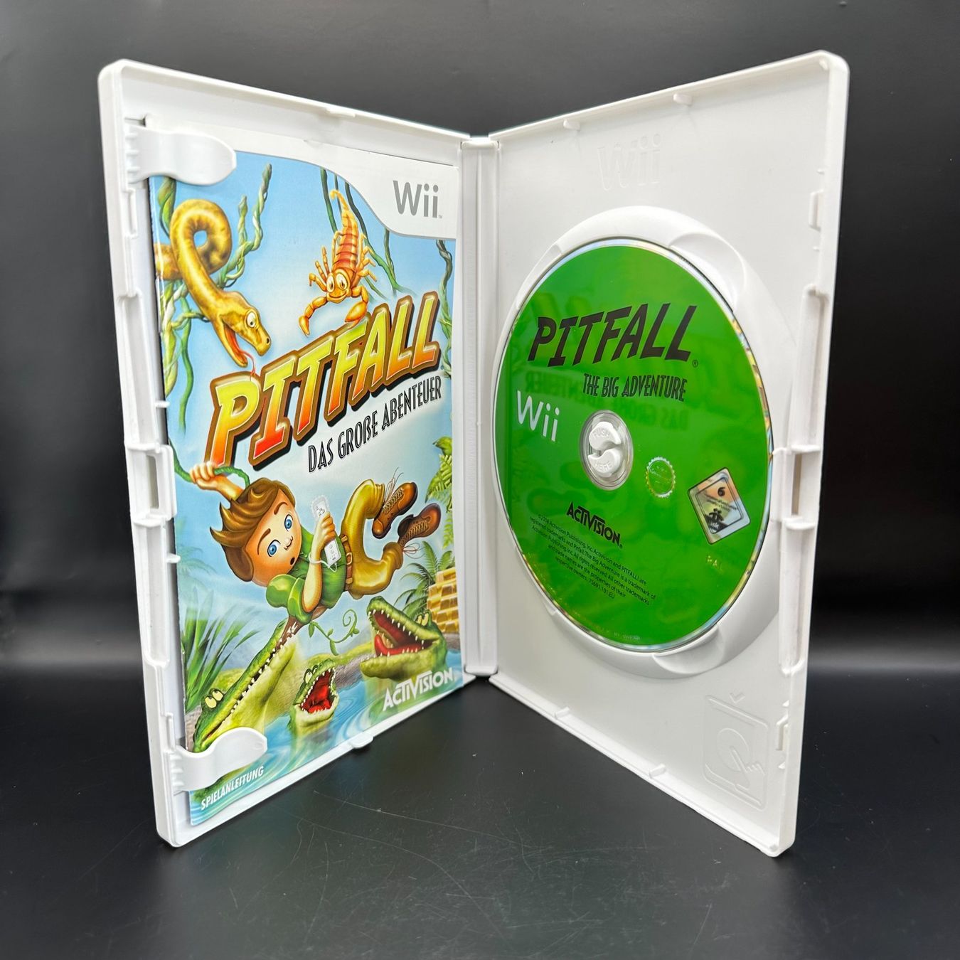 Nintendo Spiele: Pitfall Das grosse Abenteuer Wii – Gebraucht aus Düdingen von Nerdworld 2