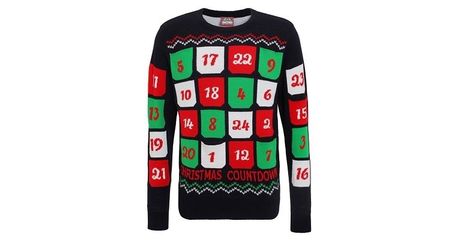 Adventskalender Strickpullover – Weihnachtsjumper (Grösse S)