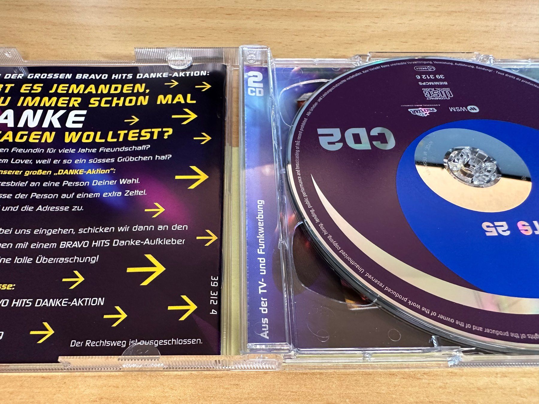 CD: Various – Bravo Hits 25 - 2 CD – Usato da Rikon im Tösstal venduto da Alpenmutz 2
