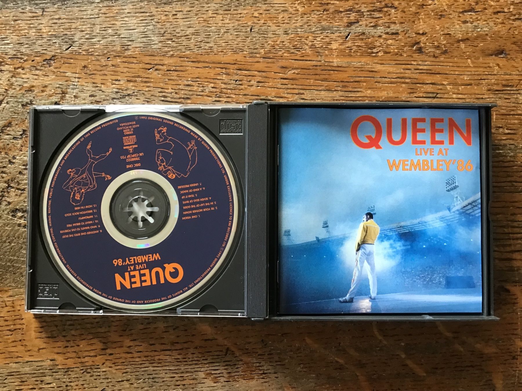 CDs: 2 CD Queen Live Wembley’86 – Gebraucht aus Fully von Ruby97 1