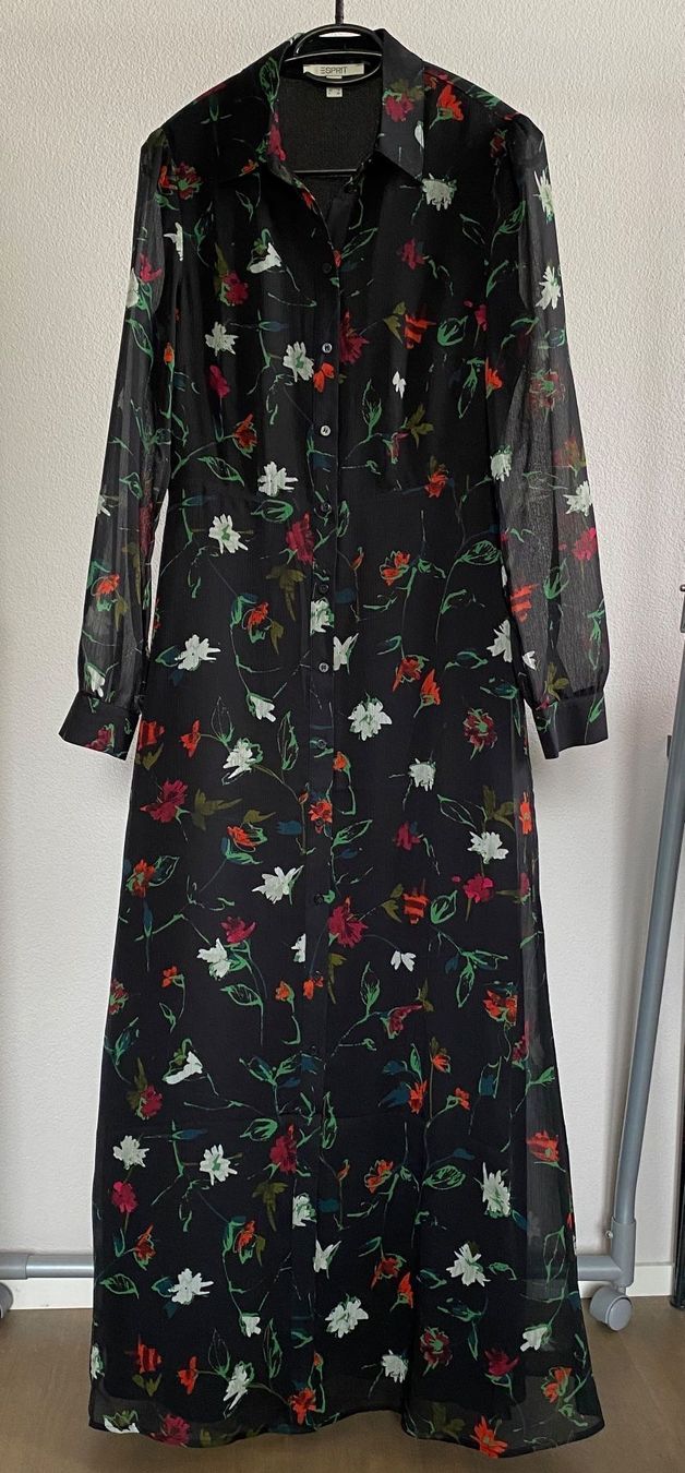 Esprit Vestiti: ESPRIT - langärmliges Hemdkleid – Nuovo (secondo la descrizione) da Meilen venduto da kleisi01 6