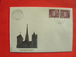 FDC Kehrdruckmarken Genf, 5.1.1976, Ersttagsbrief