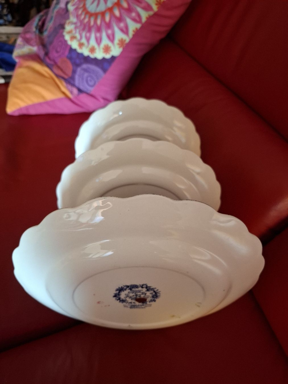 Servierplatten: Plat superposé ancien, service anglais  – Gebraucht aus Moutier von Carambaaa 5