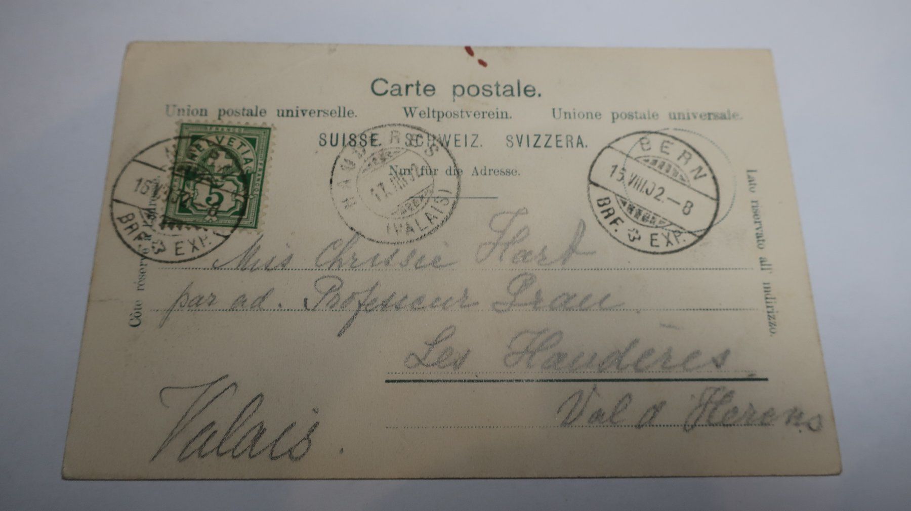 Cartoline postali: Bern Parlamentsgebäude – Usato da Cormoret venduto da Pascalll2001 4