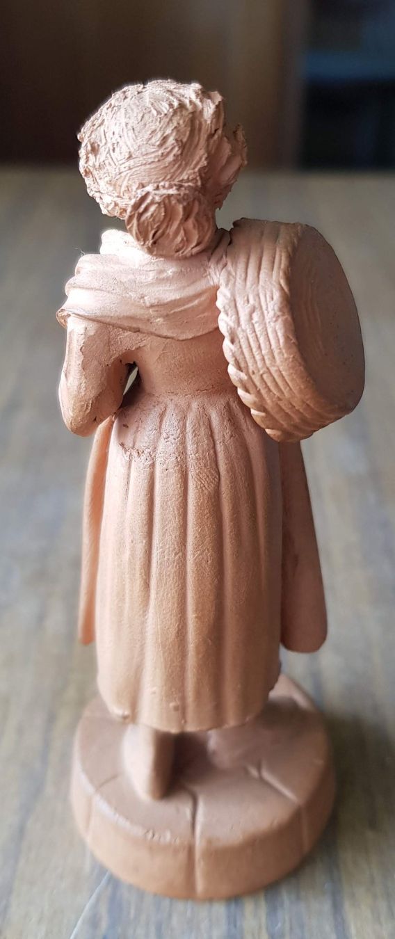 Sculture & Statue: Skulptur Bauernmädchen antik – Usato da Mörschwil venduto da antiksalon21 8