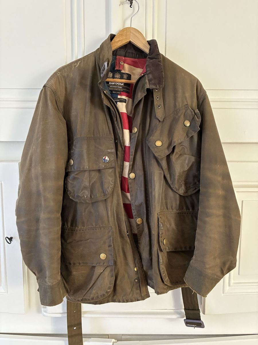 Barbour International Steve Mcqueen Veste Taille L ! 👌 52