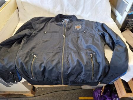 Harley Davidson Jacke 115 jähriges Jubiläum Grösse L schwarz