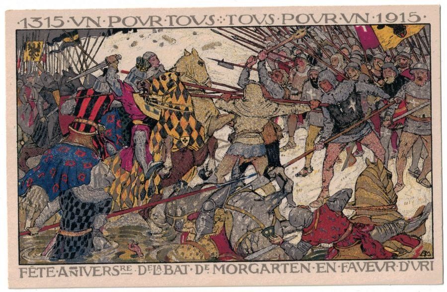 1315-1915 Anniversaire de la bataille de Morgarten (Gebraucht) in ...
