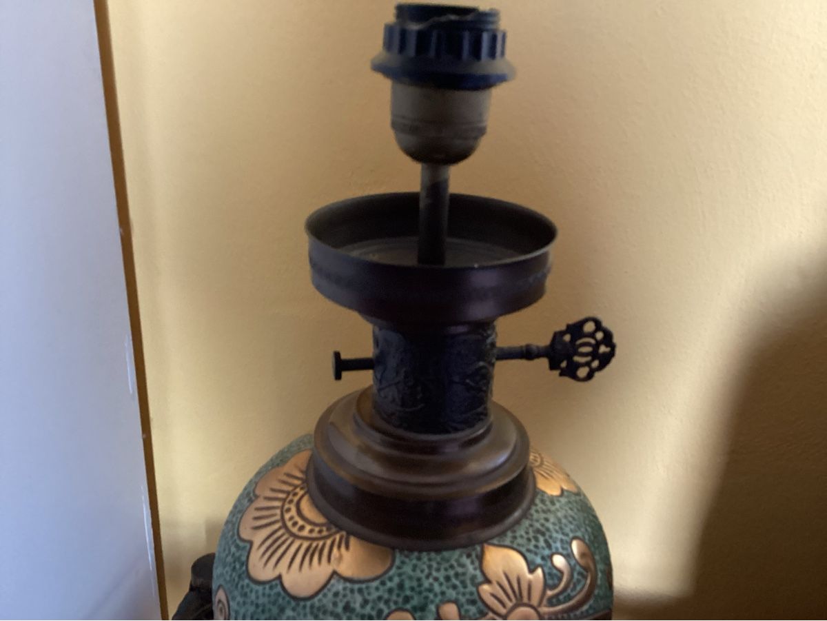 Lampen: Antiker Tischlampen Fuss, Messing – Gebraucht aus Minusio von scotch111 2