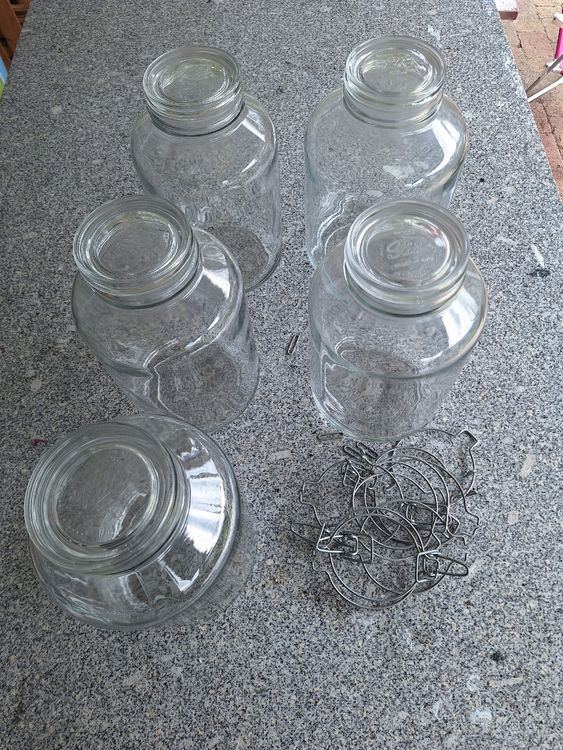 12 Stück Drahtklammern Für Einmachgläser - Rostfrei, Luftdicht Für Küchenaufbewahrung, WEKADRIN