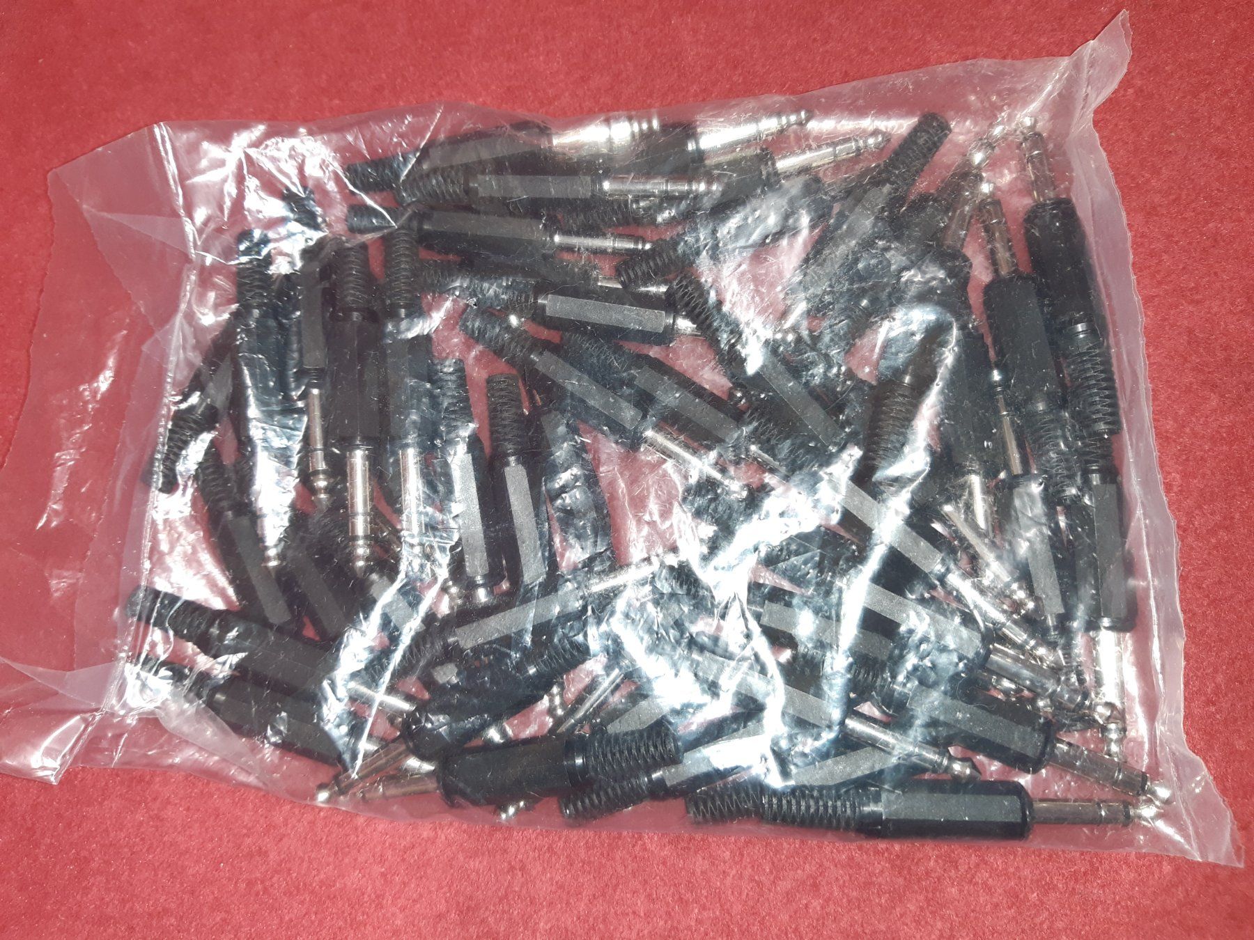 Kabel: Sack voller 6.3mm Klinkenstecker! NEU!! – Neu und originalverpackt aus Lohn-Ammannsegg von Molch7 1