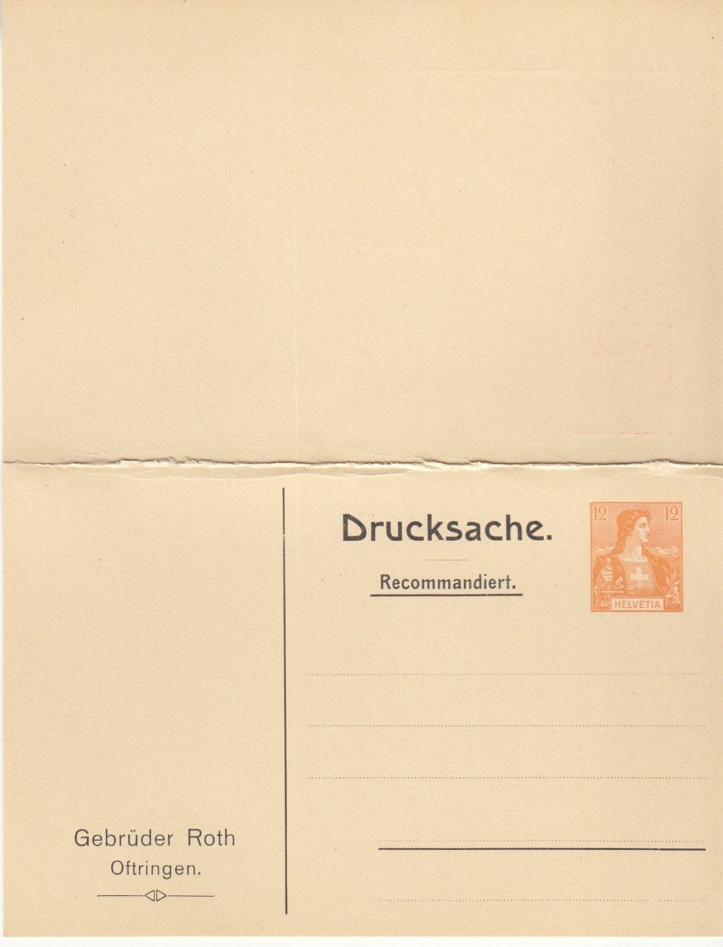 Alle Briefmarken: SGK PPK 122 Roth Oftringen – Gebraucht aus Bürglen TG von StampGraf