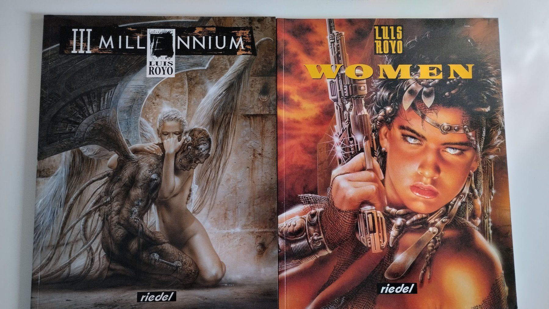 Libri: LUIS ROYO WOMEN + III MILLENIUM BILDBÄNDE – Usato da Basel venduto da Bal-Sagoth