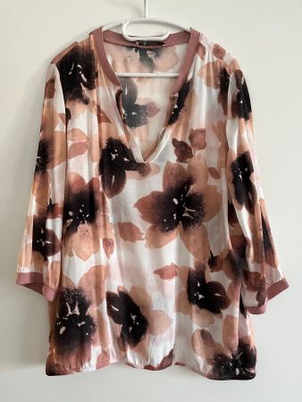 Monari, Bluse, Floral Print, 3/4 Arm