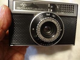 AGFA ISOMAT-RAPID ANTIK FILM KAMERA-MIT 38MM LENS-LÄÜFT