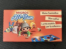 Migros All Stars Komplettset  alle 45 Murmeln