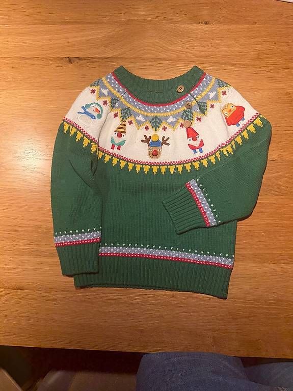 Maglioni & Felpe: Weihnachtspulli Gr 98 ~3 Jahre – Usato da Herrliberg venduto da sch_k2m9 1
