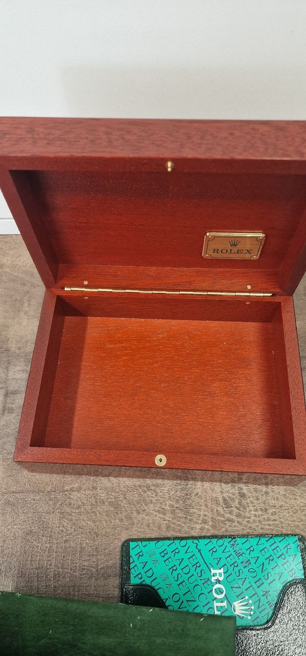 Scatole porta orologi: Ecrin rolex vintage watch box boite – Usato da Nyon venduto da Gayanyon 2