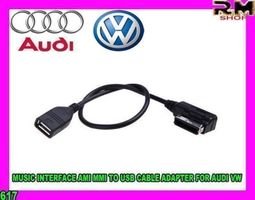 Audi VW Aux Music Interface AMI MMI to USB