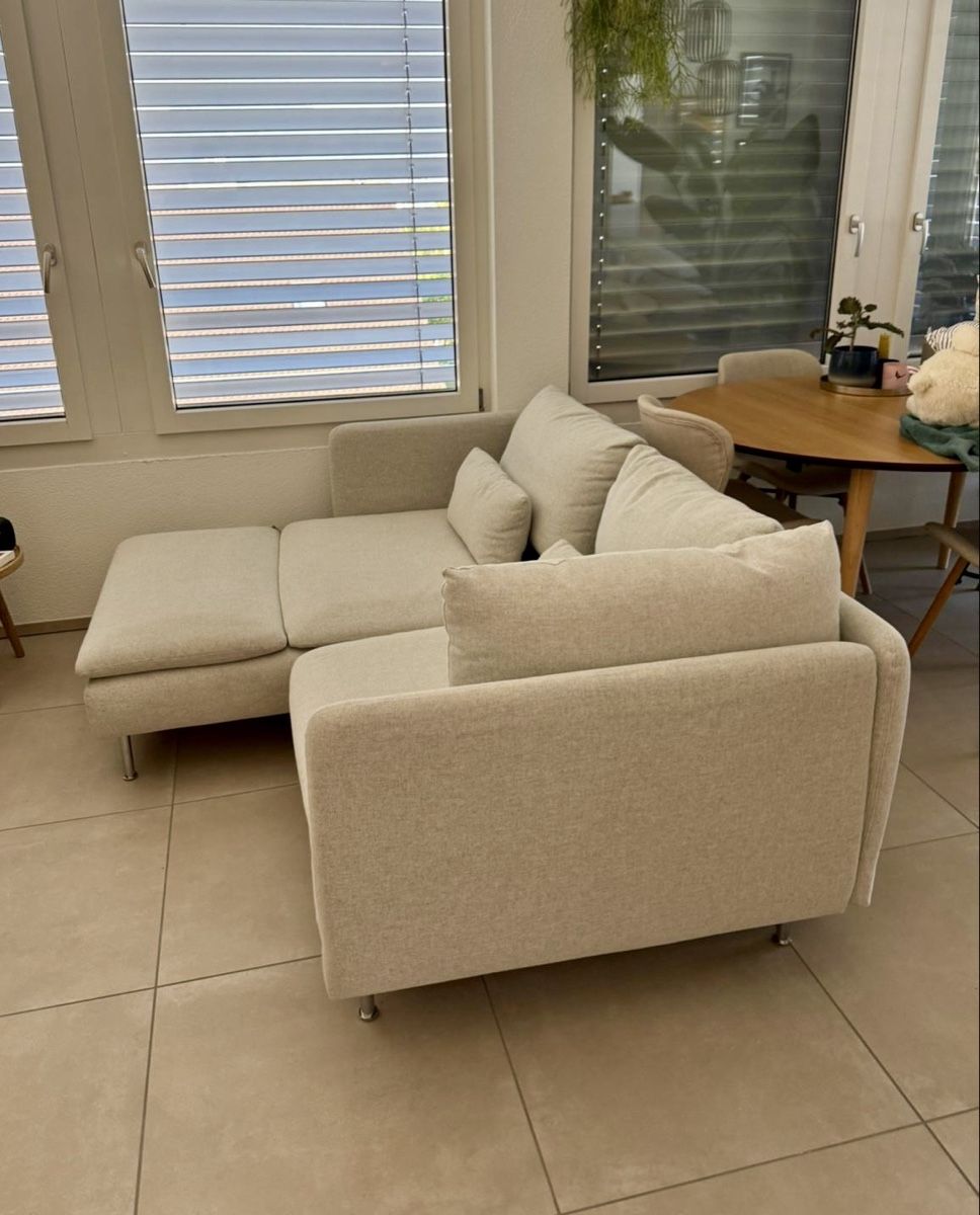 Sofas: Ecksofa beige mit Récamiere – D'occasion à Zürich par peachjess 2