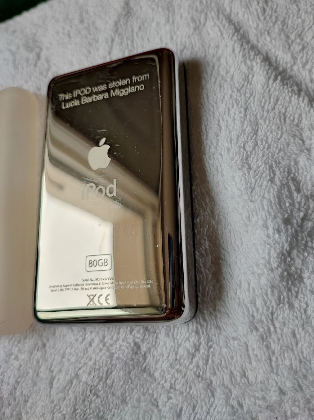 Apple Lecteur media portable: Appel iPod Classic 5Gen 80GB – D'occasion à Zollikofen par zar_j67f 5