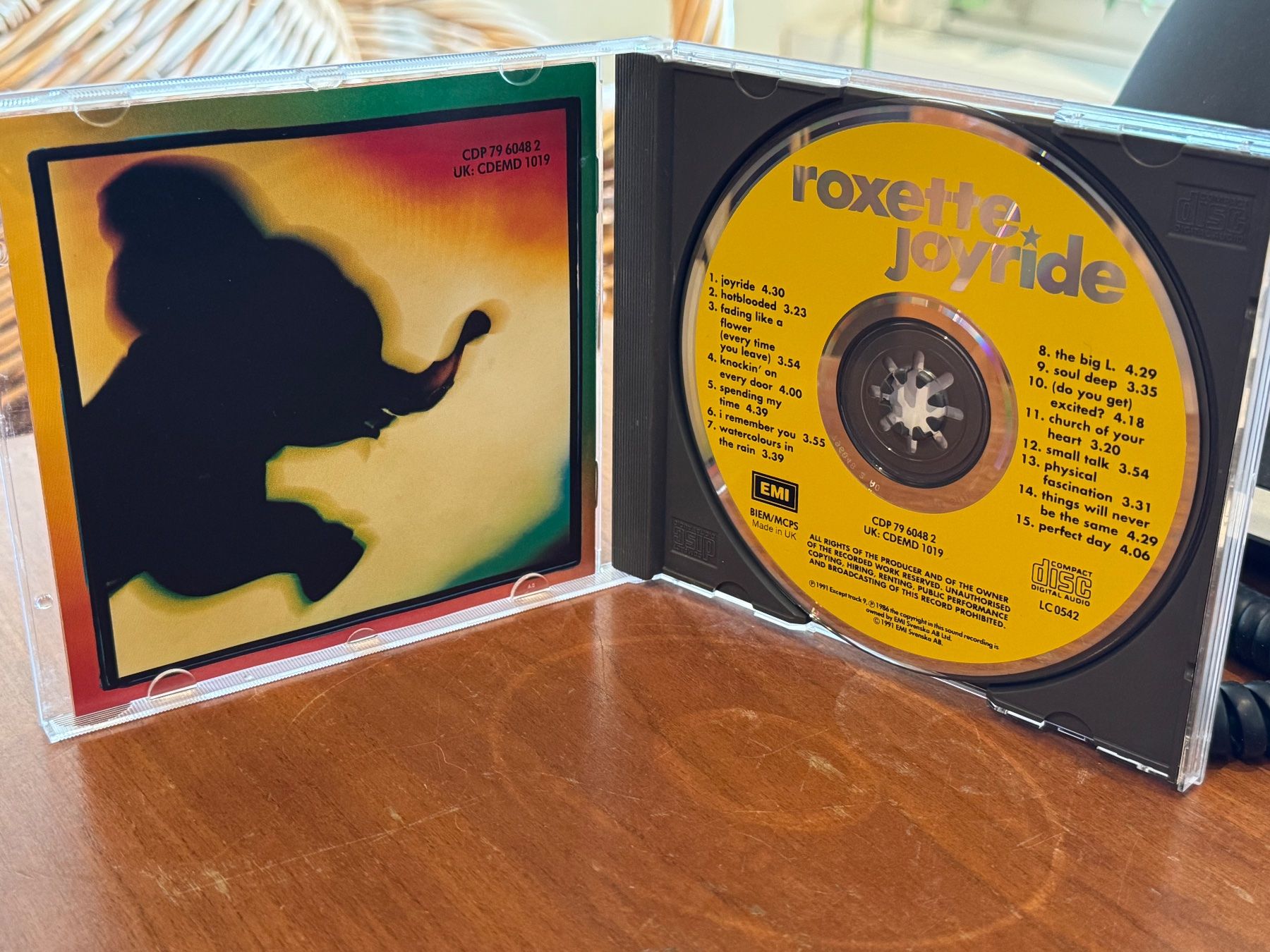 CDs: Roxette - Joyride - HG42C – Gebraucht aus Küsnacht ZH von swisssales.net 2
