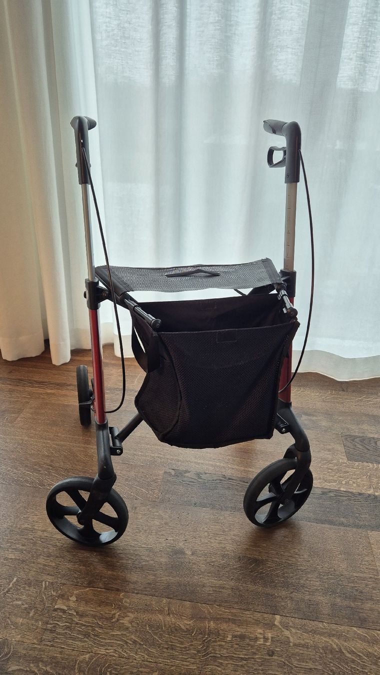 Ausili per la deambulazione: Rollator Rehasense Router Leichtgewichtrollator – Usato da Bottmingen venduto da csc11 3