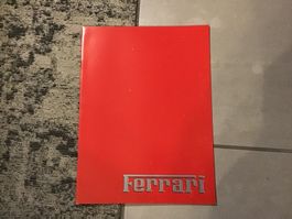 Ferrari Programm Verkaufsprospekt französisch 16 S. Dez.1988