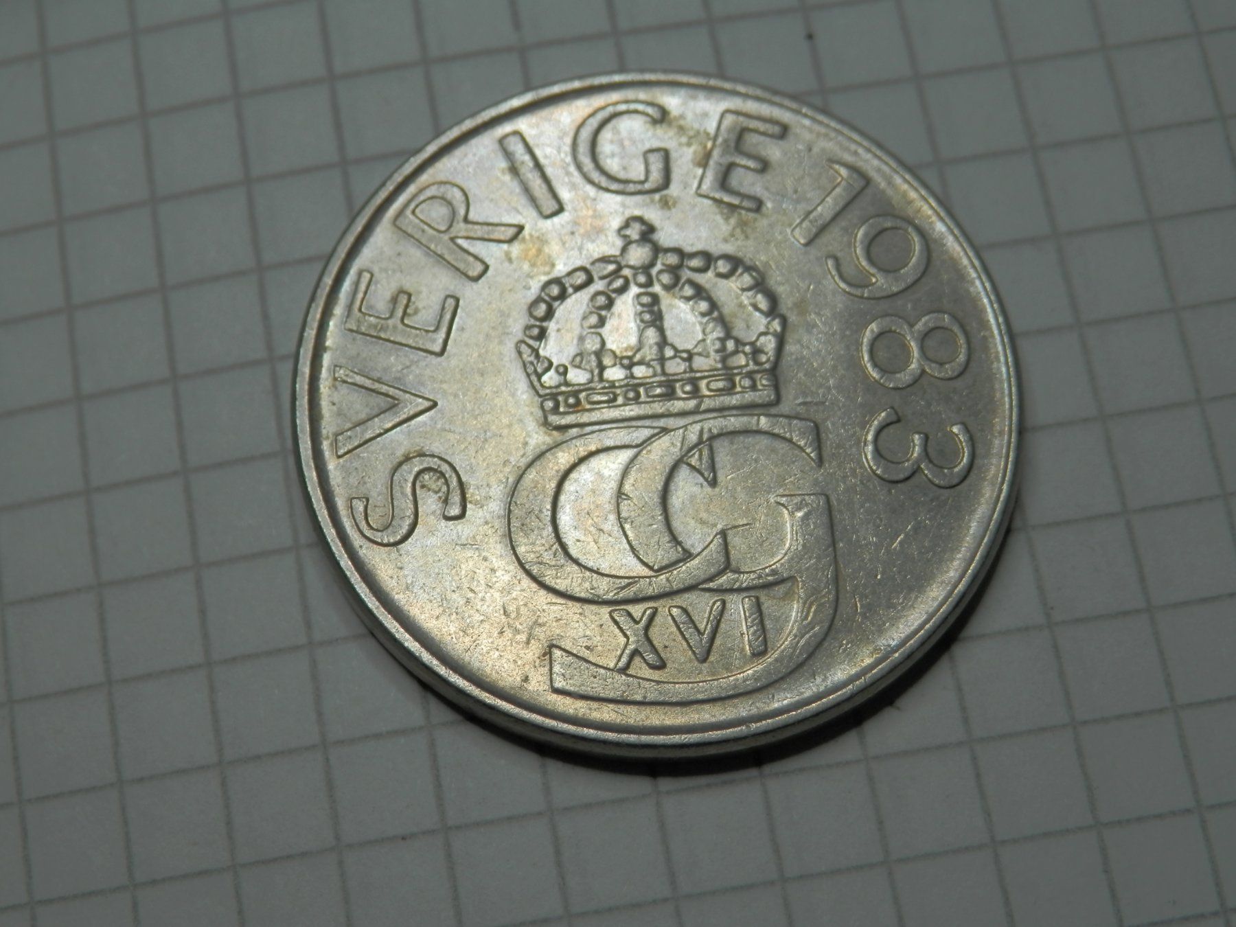 Tutti le monete: Schweden  5 Kronen, 1983 – Usato da Weiach venduto da weiach81