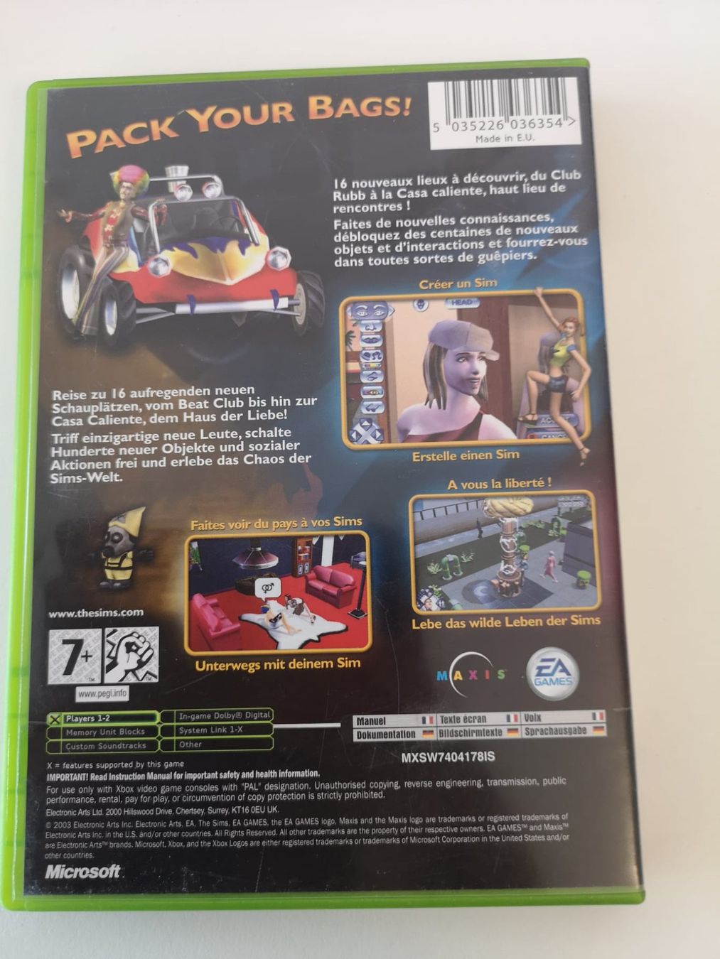 Giochi: The Sims Bustin Out (XBOX) – Usato da Herisau venduto da Seyashop1 2