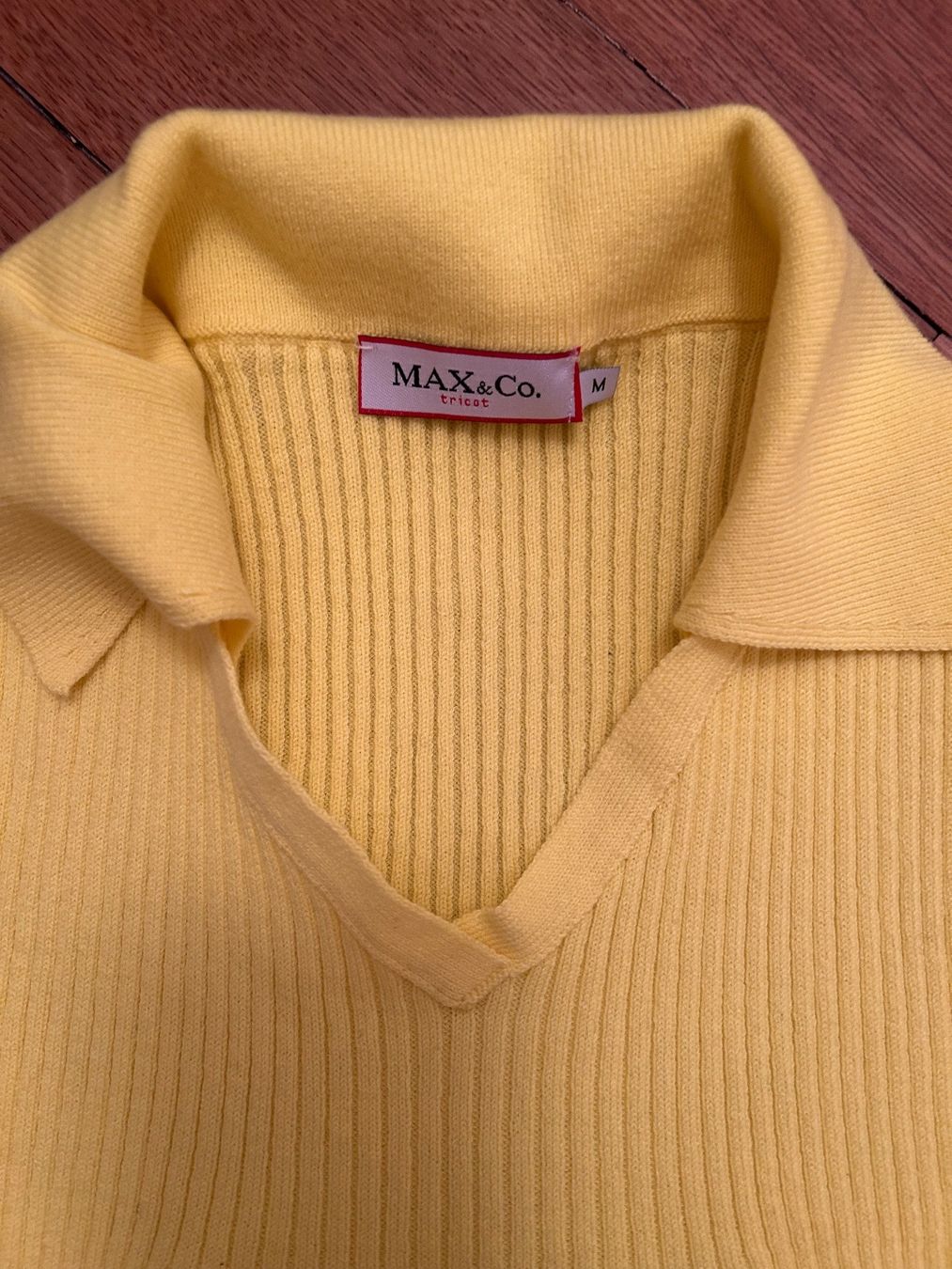 T-Shirts: Max & Co Shirt - gelb, Größe M – Neu (gemäss Beschreibung) aus Basel von SAF 1