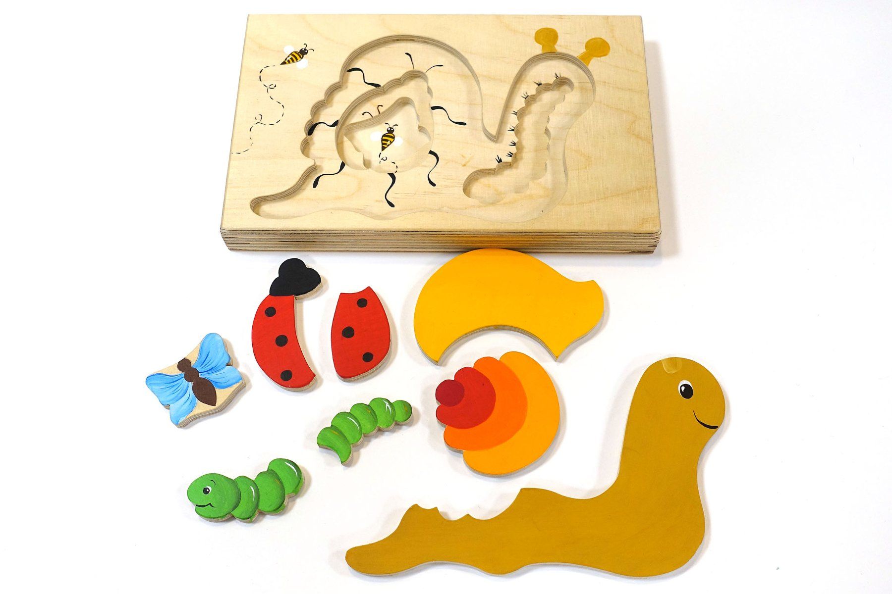 Puzzles: Holzpuzzle mit herzigen Tiermotiven – Neu (gemäss Beschreibung) aus Buochs von chicco64 1