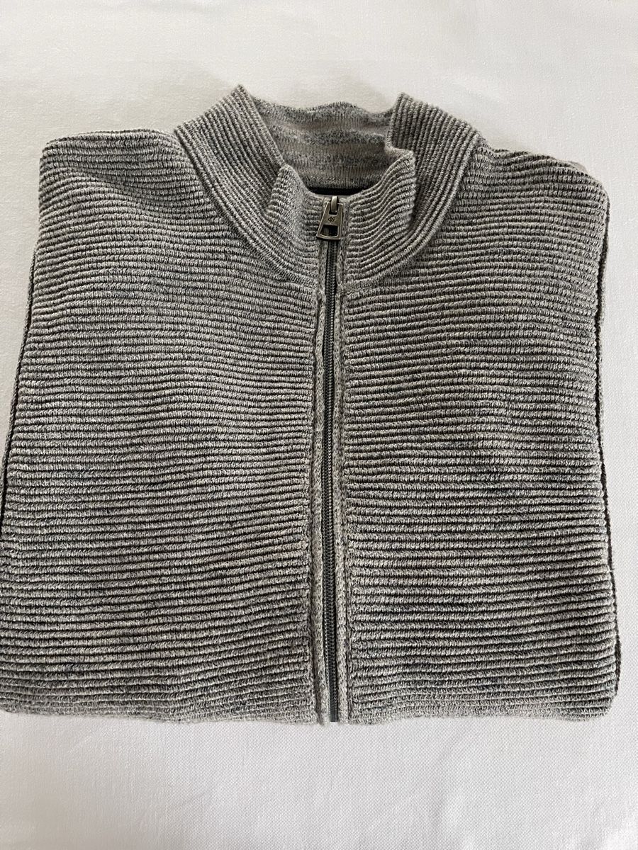 Marc O'Polo Giacche: Herren Pullover, Gr. S, Farbe grau, 95% Baumwolle, 5 %Wolle – Usato da Oberengstringen venduto da okriy 7