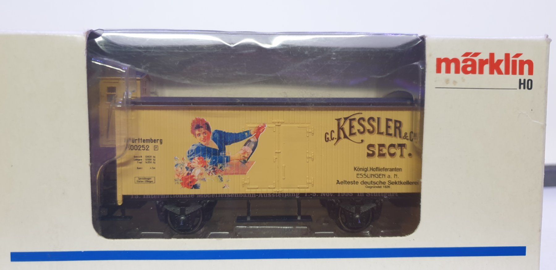 Märklin Modellini di ferrovie: Märklin  Güterwagen H0/AC – Nuovo (secondo la descrizione) da Neuenhof venduto da ludovicco