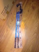 Trekkinstöcke mit Antischock-System, Farbe Blau Neu