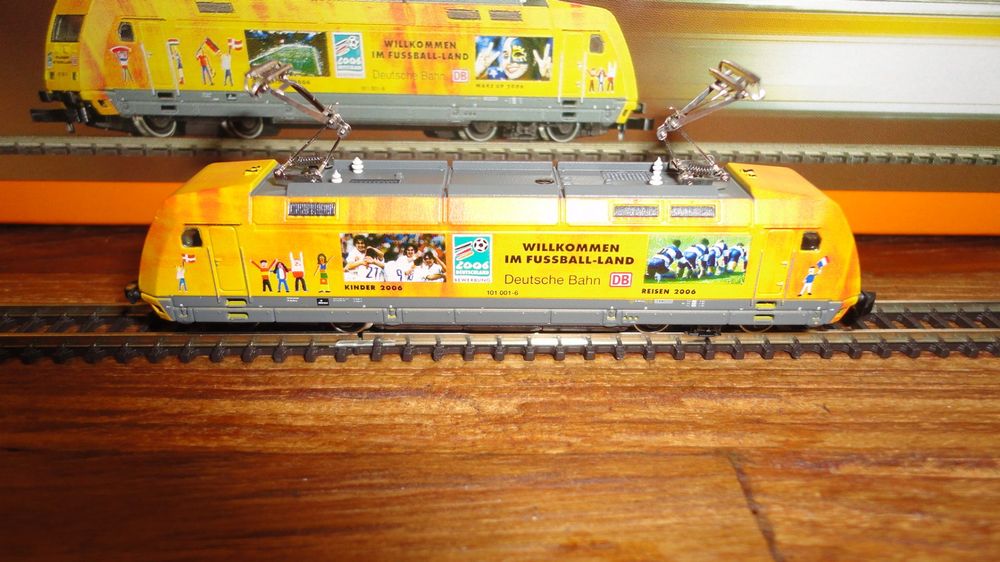 E-Lok BR101 DB "WM 2006 Deutschland" Märklin 88681 Spur Z (Neu (gemäss ...