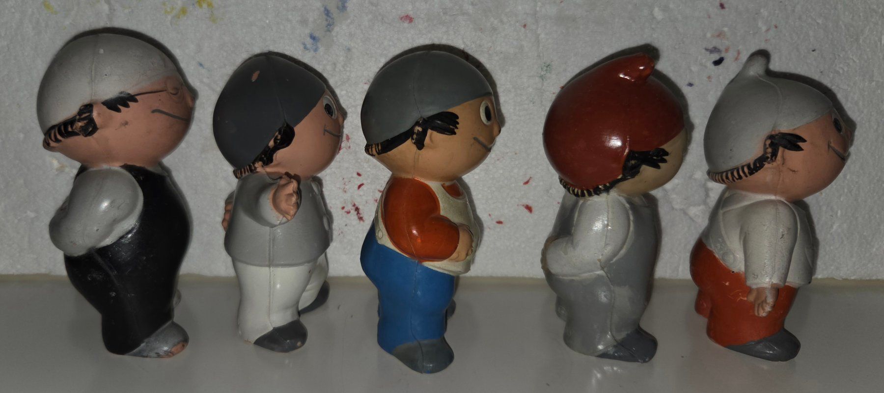 Statuette: 5 Mainzelmännchen ZDF – Usato da Gossau SG venduto da tenerife11 3