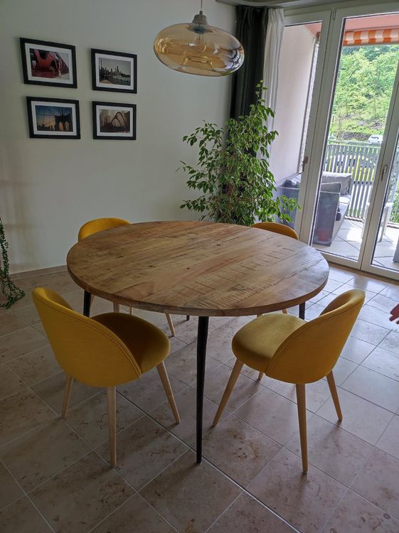 Klappbarer Bett Tisch Aus Massivholz - Laptop Tisch Für Essen Im Bett & Studium