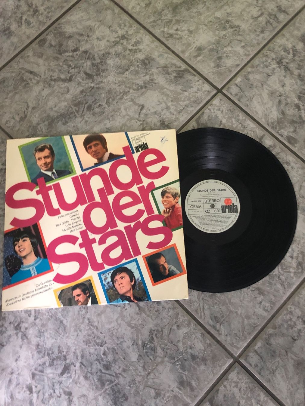 Dischi in vinile: Stunde der Stars - Schallplatte LP Vinyl – Usato da Steinach venduto da Bom53 1