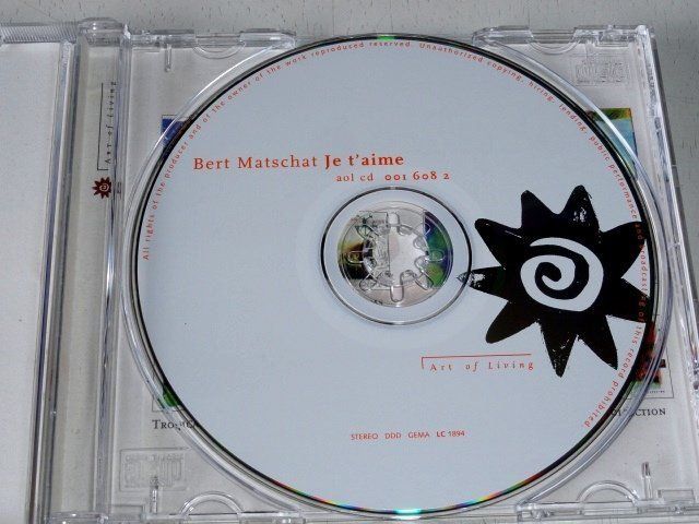 CDs: Bert Matschat - Je t'aime – Gebraucht aus Unterbäch von waqil 3