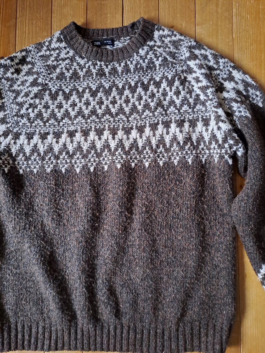 Zara Maglioni & Felpe: Jacquardpullover/Norwegerpullover Zara – Usato da Engelberg venduto da ollinseaotter 1
