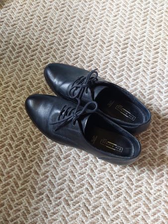 5th Avenue Leder Schuhe schwarz Grösse 39 - Top Zustand!