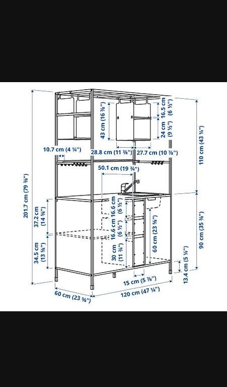 Ikea Cucine complete: Freistehende Ikea Kochnische ÄSPINGE – Nuovo (secondo la descrizione) da Zürich venduto da clm_s5gq 2