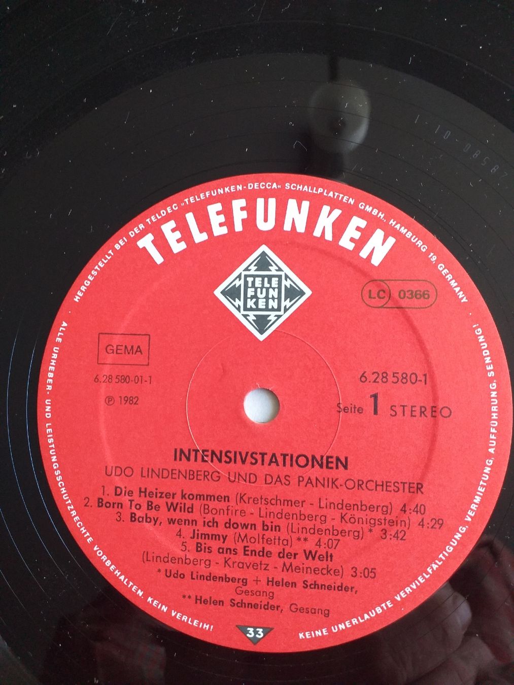 Dischi in vinile: Udo Lindenberg "Intensivstationen" – Usato da Zürich venduto da markus234 6