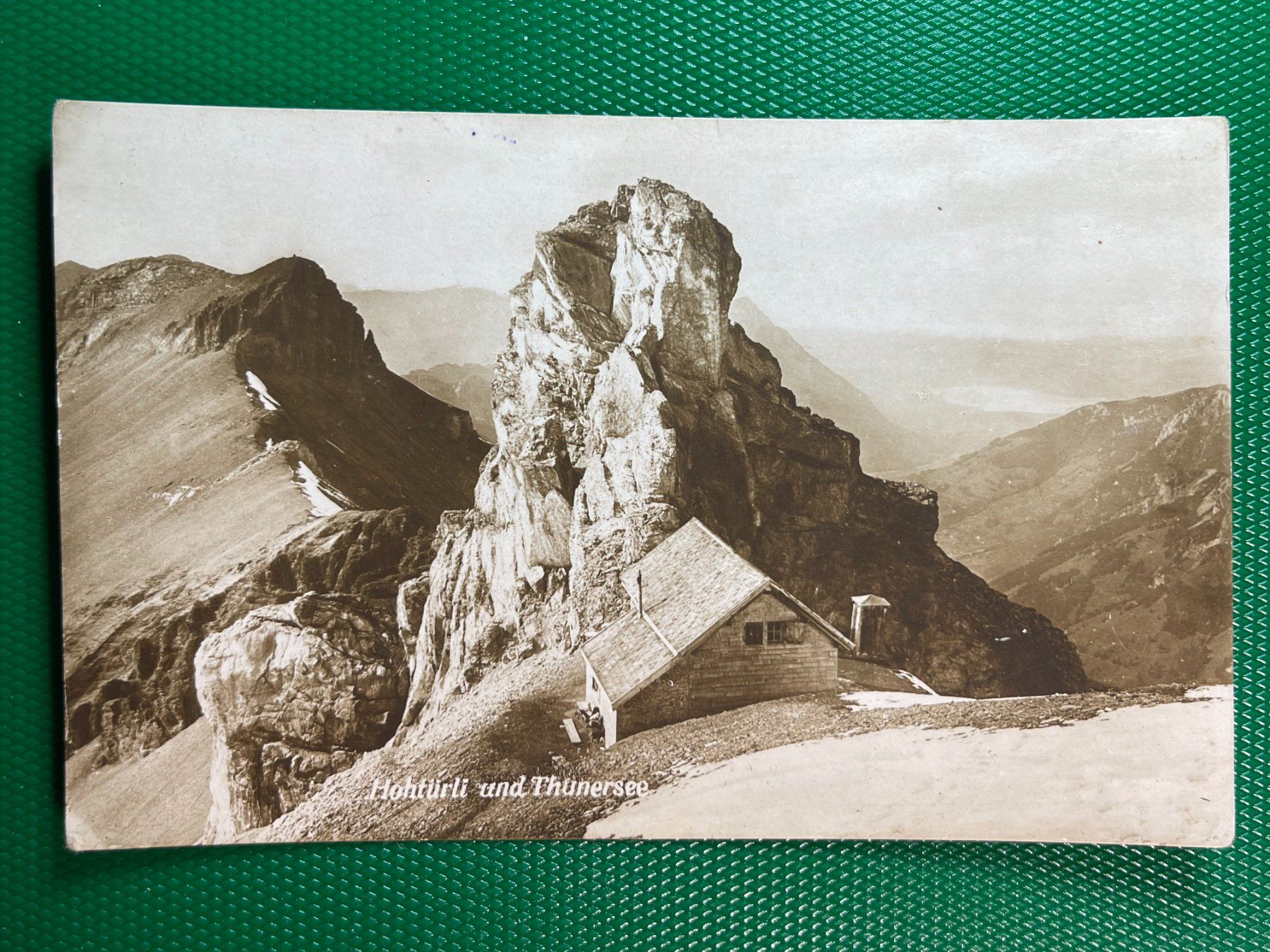 Ansichtskarten: Hohtürli und Thunersee – Gebraucht aus Steg VS von _vinci_