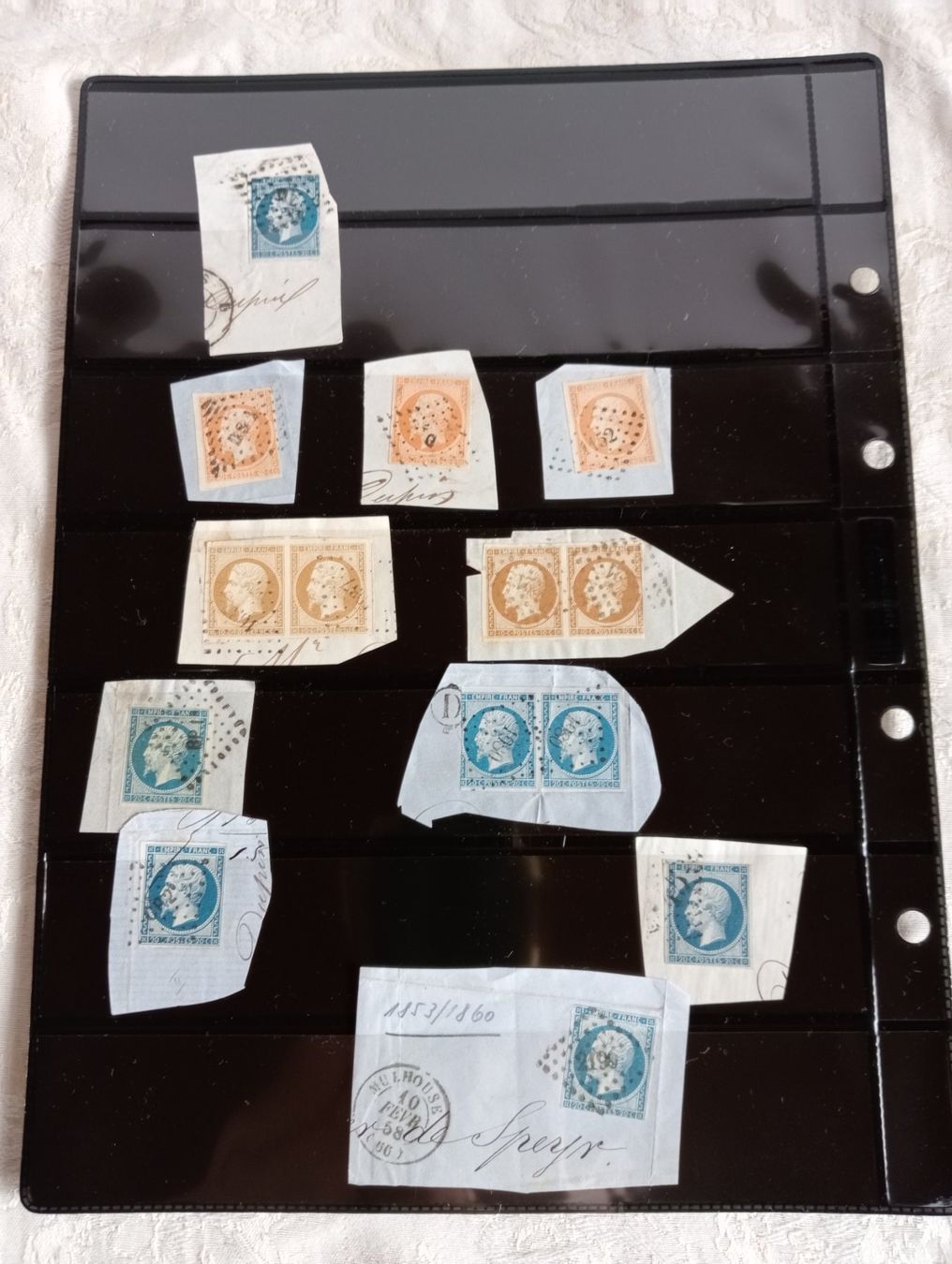 Tutti i francobolli: 41 alte Briefmarken Empire Franc gestempelt – Usato da Oberdorf BL venduto da Barocki888 3