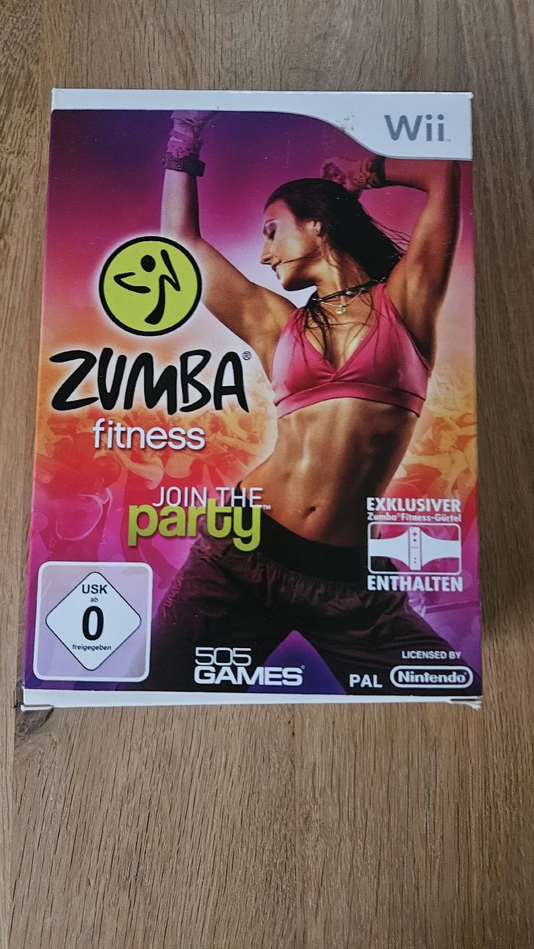 Nintendo Spiele: Wii Zumba Fitness – Gebraucht aus Kleinandelfingen von jessi2209